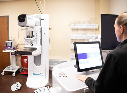 Upgraded mammography technology provides more comfort and clarity