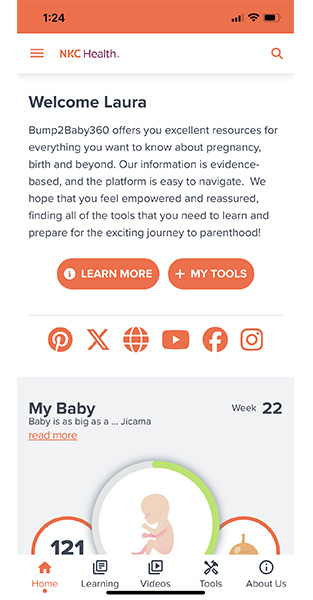 Bump2Baby360 app
