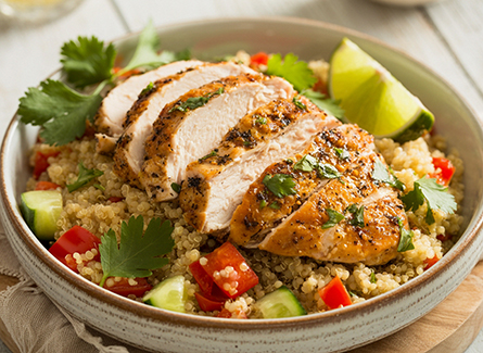 Chicken Quinoa bowl
