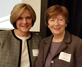 Denice Morrison and Mary Calvert