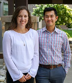Julie and David were chosen from more than 40 people nationwide for the hospital’s first pharmacy residency program.