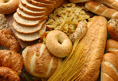 piles of potato chips, pretzels and crackers