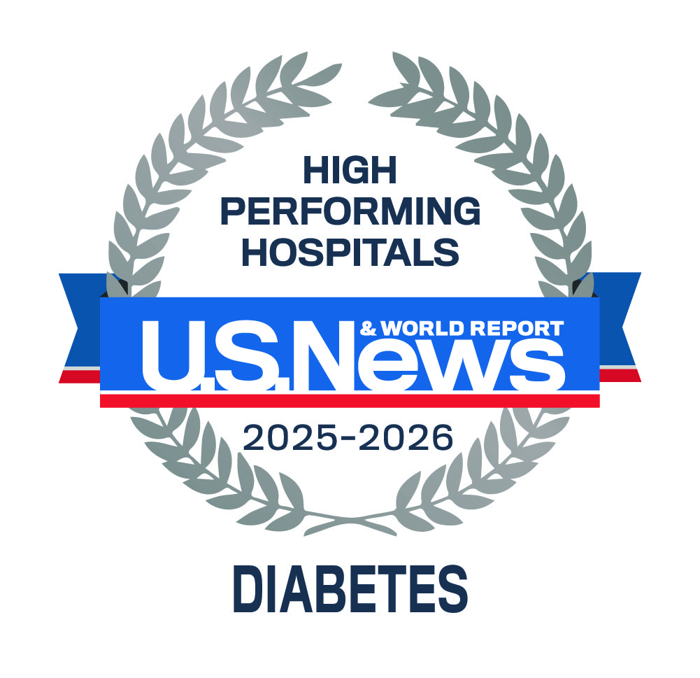 US News High Performing badge