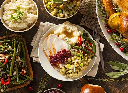 Thanksgiving meal