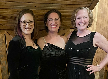 Amber, Sarah and Stephanie